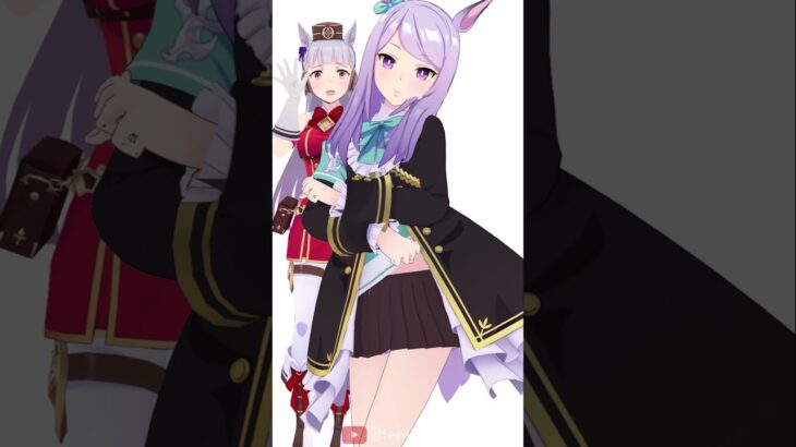 Mejiro McQueen&Goldship – Low Cortisol FUNK【Umamusume MMD】 #goldship #mejiromcqueen #ウマ娘 #umamusume
