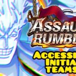 Three early teams for the Season 18 (September 2026) ASSAULT RUMBLE! [OPTC] トレクル