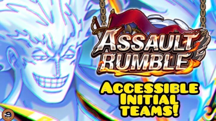Three early teams for the Season 18 (September 2026) ASSAULT RUMBLE! [OPTC] トレクル