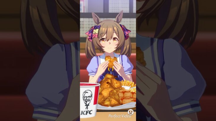 ウマ娘 プリティーダービー スマートファルコンとKFCさんぽ（ウマ娘 プリティーダービー✖️ケンタッキー）