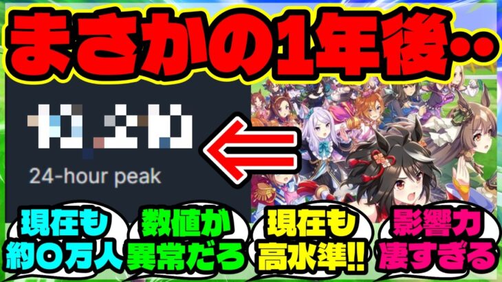 『ウマ娘Steam版リリースから1年、“1年後の同接数”が規格外だった！？』【海外の反応】