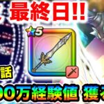 【ドラクエウォーク】花火ラストは18-8周回！！メタルぶっ放して2,500万経験値獲ってやろうと思う！！