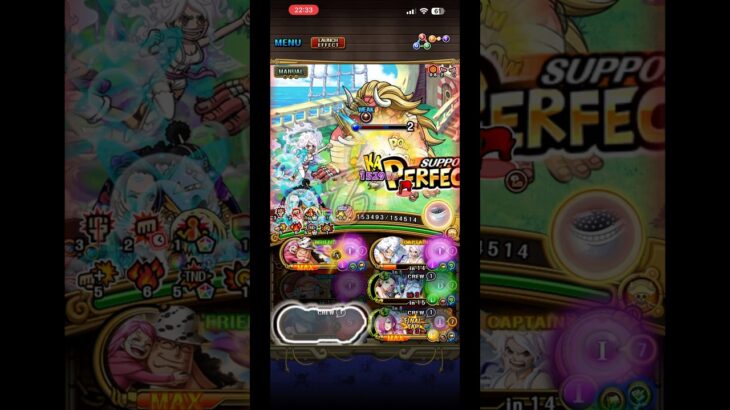 OPTC Treasure map vs Oars with Luffy INT and Kuma no new units #onepiece #onepiecetreasurecruise