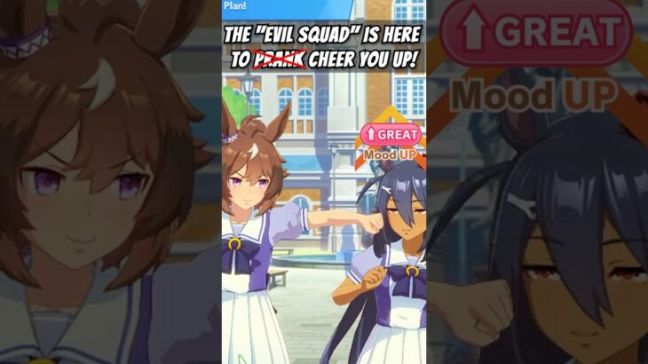 Accidental Instant Mood Up ⬆️ #umamusume #uma #ウマ娘