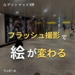 フラッシュ撮影で絵が変わる!? ONE PIECE トレクル12周年の仕掛け広告