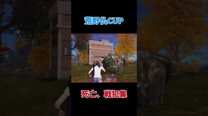 【荒野行動】荒野仏CUP、仏カップ戦犯、死亡集 #荒野行動 #ゲーム実況 #荒野女子 #荒野 #knives_out #仏カップ #荒野仏カップ #shorts #荒野の光 #荒野夏祭り