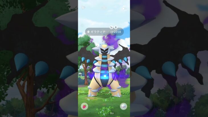 Wow, a Shiny Giratina appeared! #ポケモンgo好きと繋がりたい #pokemongo