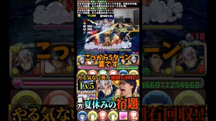 【邪魔すぎる】相変わらずサカズキは嫌いです #たかし #パズドラ