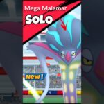 Solo✨️Mega Malamar Raid With✨️Mega Heracross in Pokemon Go