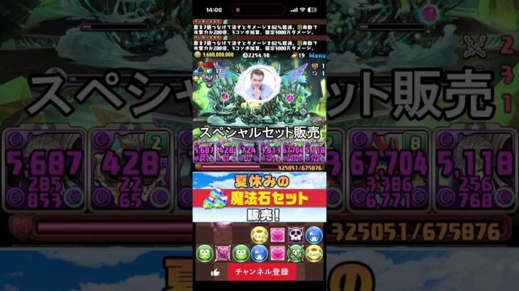 夏のスペシャルセット販売 #パズドラ