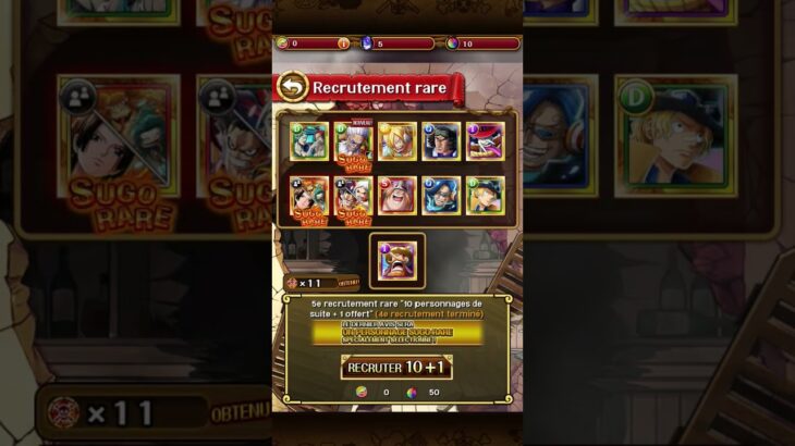 optc finally 1 new unit, Thanks Gaban #optc #onepiece #anime #gaban