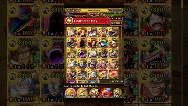 what you think about my favorites units? #onepiecetreasurecruise #onepiece