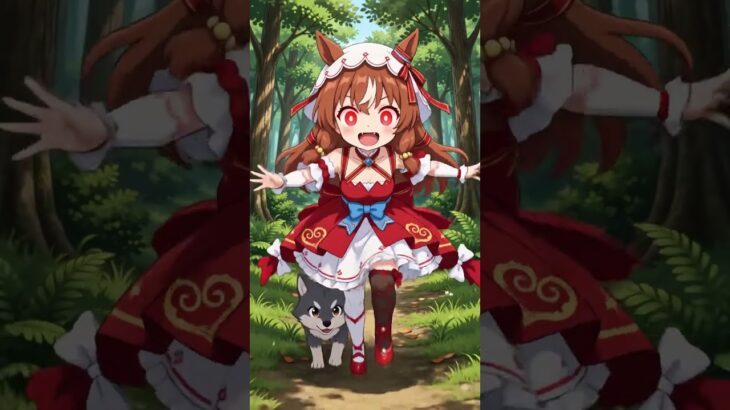 【grok】紅ずきんちゃん #grok #ウマ娘プリティーダービー #スティルインラブ #赤ずきん