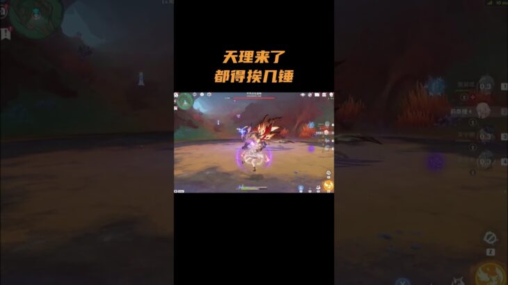 天理来了都得挨几锤 #原神 #原神至冬