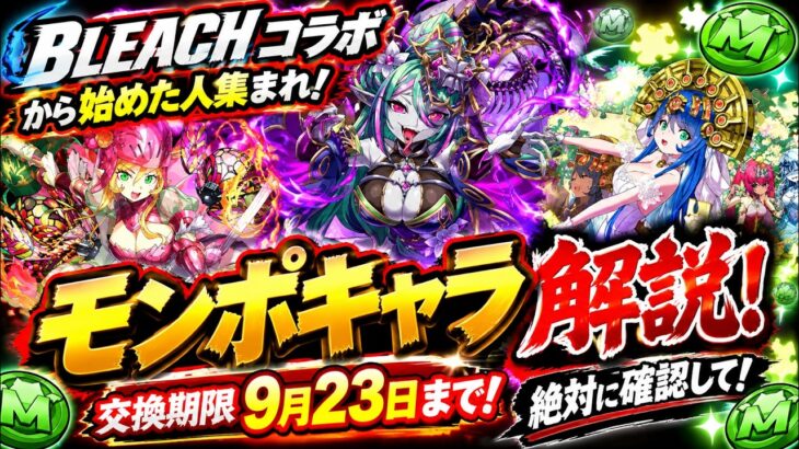 【パズドラ】BLEACHコラボから始めた人集まれ❗️モンポキャラ交換解説&交換するで〜❗️　＃１７