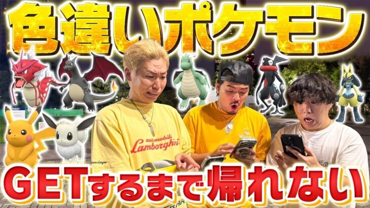 【ポケモンGO】深夜に色違いポケモン出るまで終われませんしたら何時までかかる？？