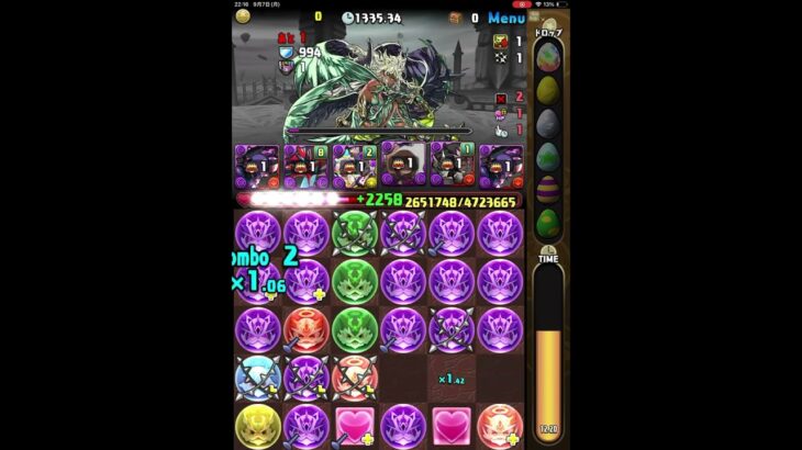 対策不足(勝)#パズドラ