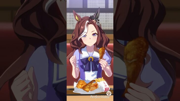 ウマ娘 プリティーダービー デアリングハートとKFCさんぽ（ウマ娘 プリティーダービー✖️ケンタッキー）