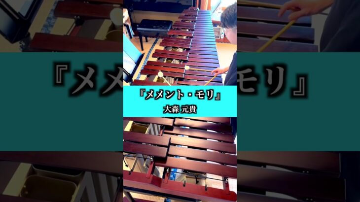 大森元貴『メメント・モリ』をマリンバで演奏してみた！