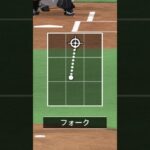 フォークの神様のフォークがなんか変 #プロスピa #プロスピ