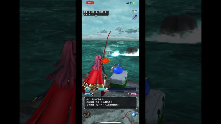 親より見た顔。ドラクエウォーク釣り