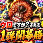 [トレクル]トレジャースゴフェス第一弾開幕勝負！フェス限またサウロ？スペック特殊すぎ？[OPTC][トレジャーマップ]