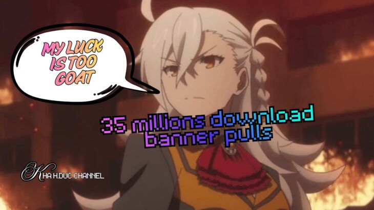 Happy 35 millions download campaign | Fate Grand Order