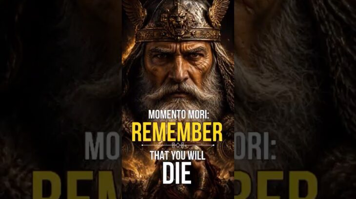 Momento Mori: Remember That You Will Die
