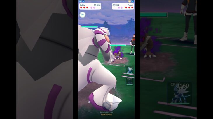 Palkia & Dialga vs. Shadow Tyrunt Team Rocket Leader | Legendary Pokemon GO Battle Gameplay