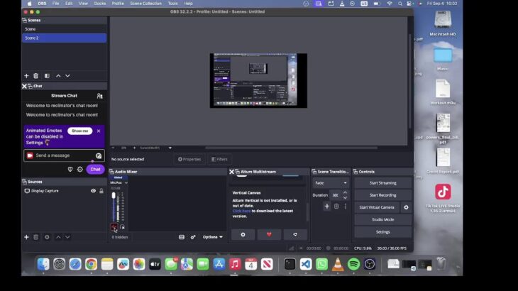 Recli Mator Live Stream