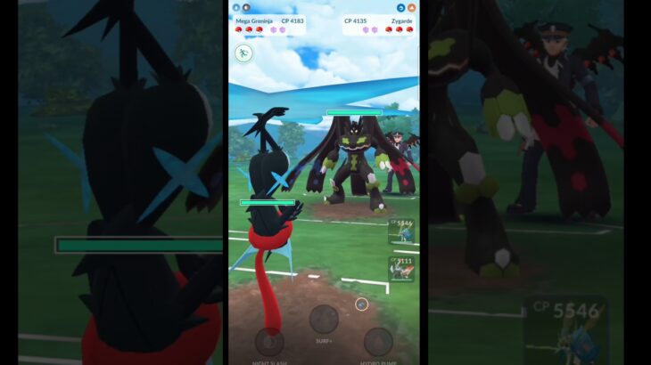 ✨️Mega Greninja VS✨️100% Zygarde PVP Battle in Pokemon Go