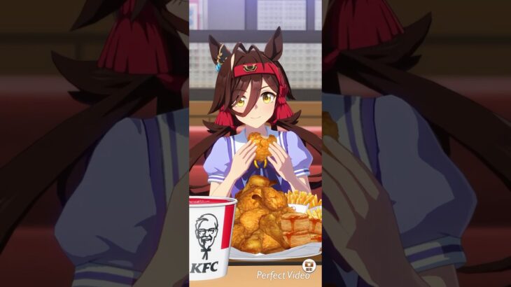 ウマ娘 プリティーダービー ノーリーズンとKFCさんぽ（ウマ娘 プリティーダービー✖️ケンタッキー）