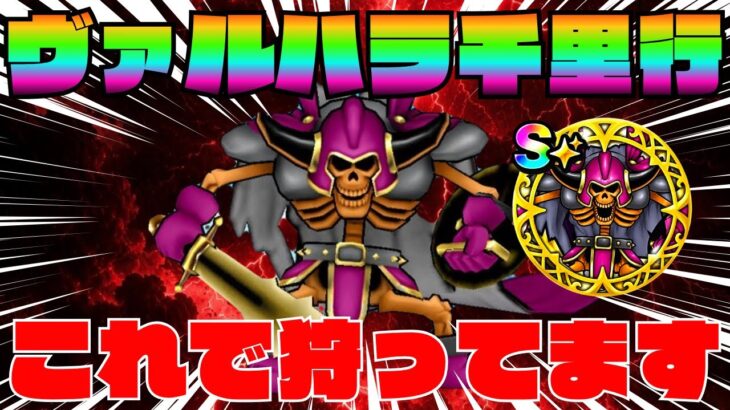 【ドラクエウォーク】これでヴァルハラ千里行周回してます!!