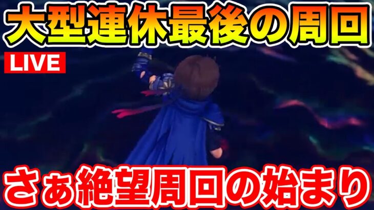 【ドラクエウォーク】シルバーウィーク最終日…絶望周回の始まり!! 質問随時OKです!!【DQW】