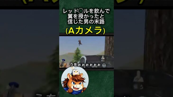 カッコつけてぶっ飛んでいってるだけだ#荒野行動#おもしろ#りんぐん作戦本部#ゲーム実況#ハプニング