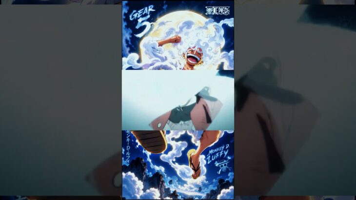 Momen Merinding! Kebangkitan Gear 5 Luffy Pertama Kali 🔥 #onepiece #shorts