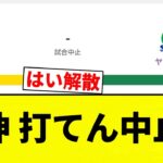 【打てん中止】阪神VSヤクルト 打てん中止！【プロ野球反応集】
