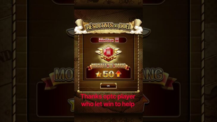 optc getting 50* in duel #optc #onepiece #anime #coop #duel