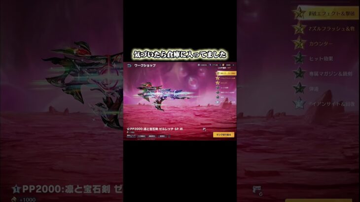 【荒野行動】知らないうちに倉庫にPP2000のSP入ってた #荒野行動