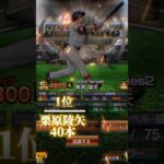 【プロスピA】プロ野球ホームランランキング#プロスピa #プロ野球 #shorts
