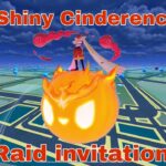 🔴  Live Gigantamax cinderence raid invitation by   #raj4t5   in  #pokemon go