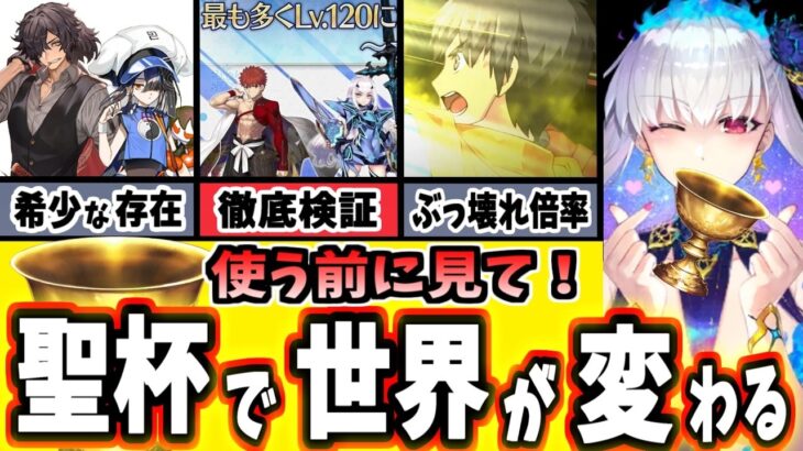 【FGO】これを知れば迷わない！聖杯の重要性と優先度を徹底解説【初心者必見】