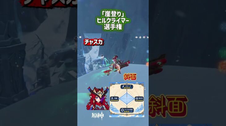 【原神】ヒルクライマー達