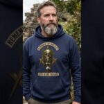 Memento Mori Skull & Hourglass ⏳ | Masonic Halloween Hoodie