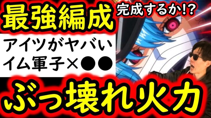 [トレクル]まさかあのキャラが鍵? ぶっ壊れ火力か!? 軍子イム憑依×あのキャラがヤバすぎる!?[OPTC]