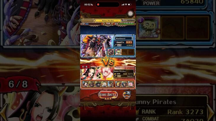 Assault Rumble vs. Blackbeard – October 2026 (One Piece Treasure Cruise)