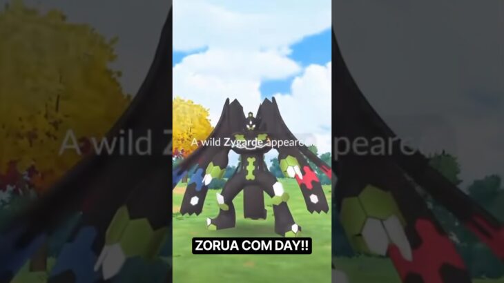 OMG ZORUA Community Day WAS INSANE in Pokemon Go! #shorts #pokemon