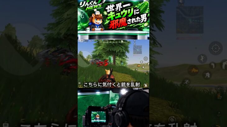世界一キュウリに邪魔された男 www#荒野行動#ゲーム実況#キル集#NEWS#おもしろ