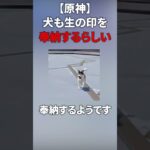 原神で犬ですら命の印を捧げてる件 #原神 #genshinimpact