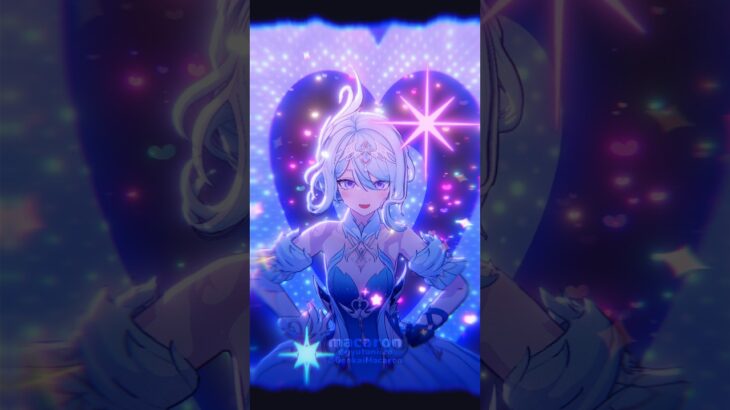 🐚ヴォジャニーツァ　オデット🩰／UwU Funk【原神/MMD/GenshinImpact】#原神 #genshinimpact #vodyanitsa #odette #shorts